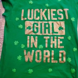 St Patrick Day shirt for Girls